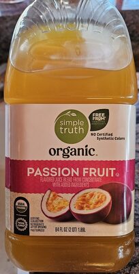 Tropical Passion Fruit Apple, Mango, Passion Fruit, Pear Flavored Juice Blend From Concentrate, Tropical Passion Fruit