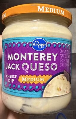 Monterey Jack Queso Cheese Dip, Medium