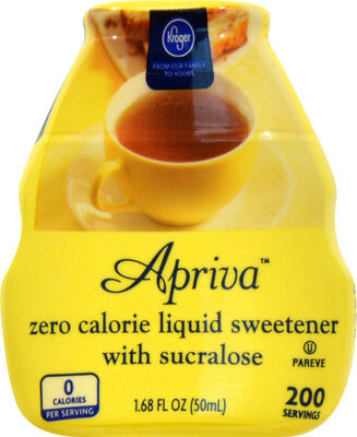 Zero Calorie Liquid Sweetener With Sucralose