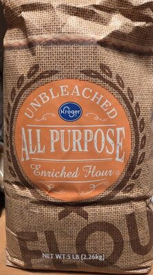 Kroger, Unbleached All Purpose Enriched Flour