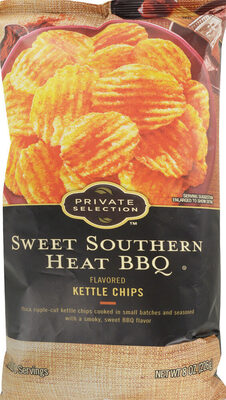 Sweet Southern Heat BBQ Flavored Kettle Chips, Sweet Southern Heat BBQ
