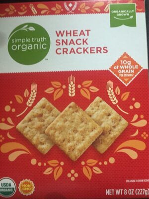 Wheat Snack Crackers, Wheat