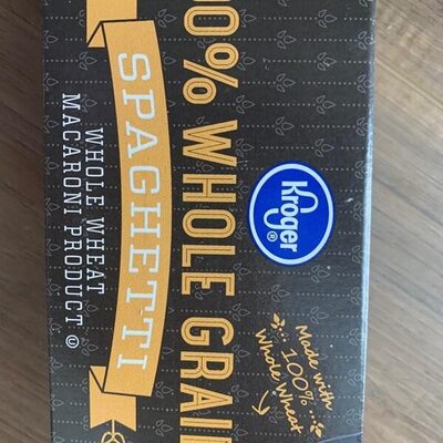 Whole Wheat Macaroni Product, Spaghetti
