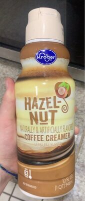 Kroger, Coffee Creamer, Hazel-Nut, Hazel-Nut