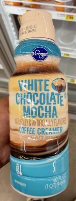 Kroger, Coffee Cremer, White Chocolate Mocha, White Chocolate Mocha