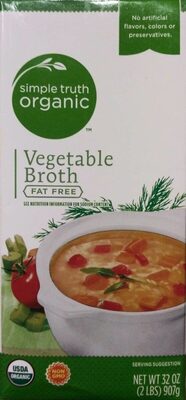 Vegetable Fat Free Broth, Vegetable