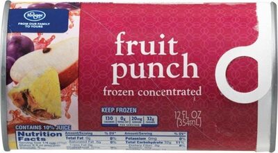 Kroger, Juice, Fruit Punch, Fruit Punch