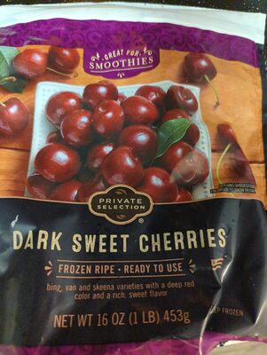 Dark Sweet Pitted Handpicked Cherries, Dark Sweet