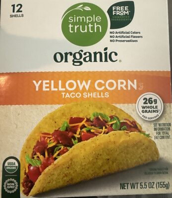 Yellow Corn Taco Shells, Yellow Corn