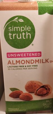 Unsweetened Almondmilk, Unsweetened