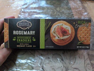Rosemary Entertainment Crackers, Rosemary