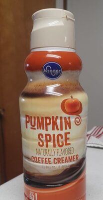Pumpkin Spice Flavored Coffee Creamer, Pumpkin Spice