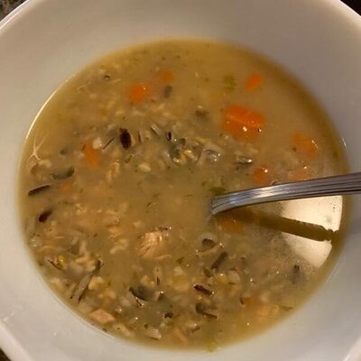 Chicken & Wild Rice Soup, Chicken & Wild Rice