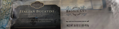Enriched Macaroni Product, Italian Bucatini