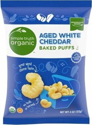 Aged White Cheddar Baked Puffs, Aged White Cheddar