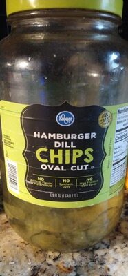 Oval Cut Hamburger Dill Chips