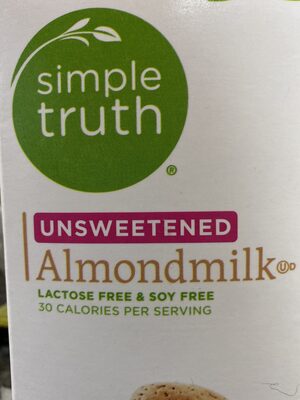 Unsweetened Almondmilk, Unsweetened