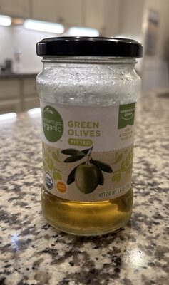 Pitted Green Olives