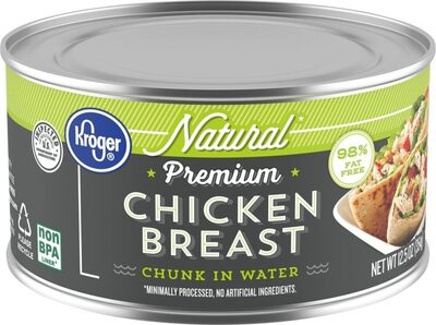 Chunk Premium Chicken Breast In Water, Chunk In Water