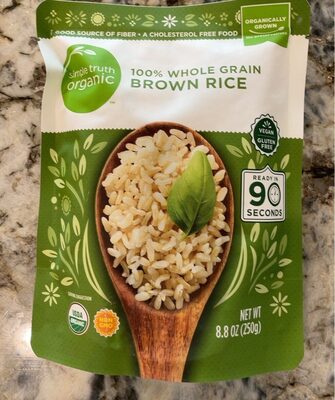 Brown 100% Whole Grain Rice, Brown