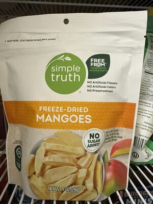 Freeze-Dried Mangoes