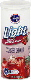 Kroger, Lite Instant Drink Mix, Cherry Pomegranate, Cherry Pomegranate