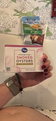 Kroger, Smoked Oysters In Cottonseed Oil