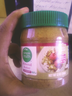 Crunchy Almond Butter, Crunchy