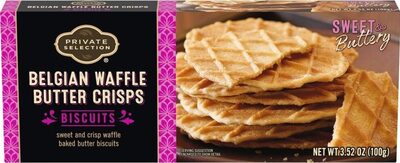 Belgian Waffle Butter Crisps, Belgian Waffle Butter