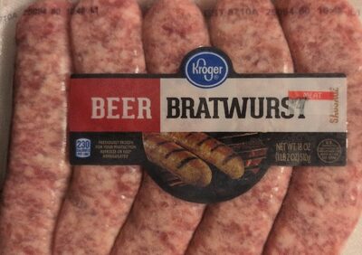 Kroger, Beer Bratwurst Sausage