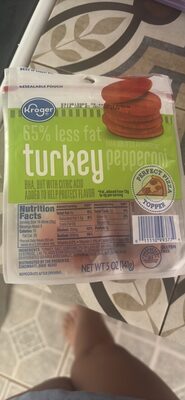 65% Less Fat Turkey Pepperoni