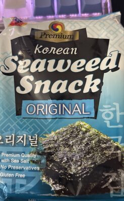 Original Korean Seaweed Snack, Original
