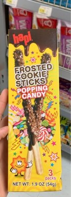 Frosted Cookie Sticks Popping Candy, Frosted Cookie