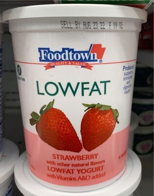 Strawberry Lowfat Yogurt, Strawberry