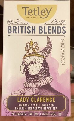 British Blends Lady Clarence Tea Bags