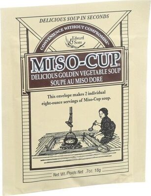 Edward & Sons, Miso-Cup, Delicious Golden Vegetable Soup