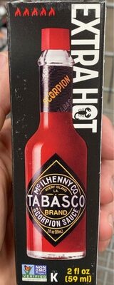 Tabasco Scorpion Sauce, 2 Fl Oz