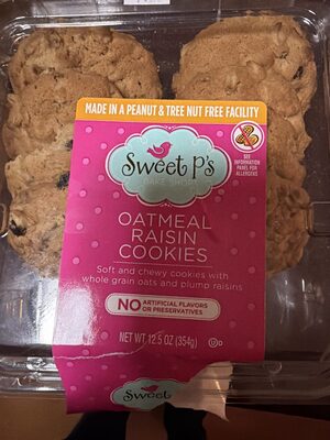 Oatmeal Raisin Cookies, Oatmeal Raisin