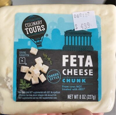 Feta Chunk Cheese, Feta