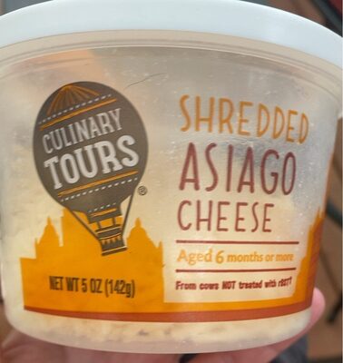 Asiago Shredded Cheese, Asiago