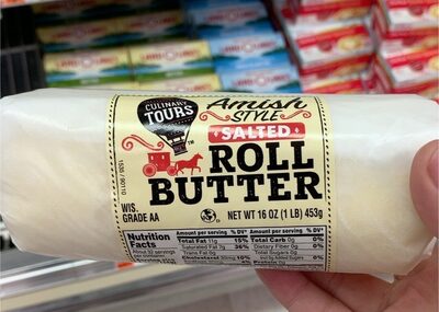 Salted Amish Style Roll Butter, Salted