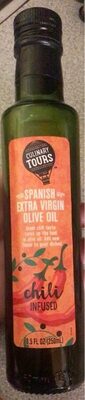 Chili Infused Spanish Extra Virgin Olive Oil, Chili Infused