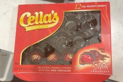 Delicious Cherries Covered With Real Milk Chocolate, Milk Chocolate