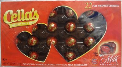 Cherries Covered With Real Milk Chocolate, Milk Chocolate