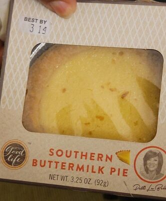 Southern Buttermilk Pie, Southern Buttermilk