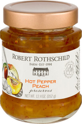 Hot Pepper Peach Fruit Spread, Hot Pepper Peach
