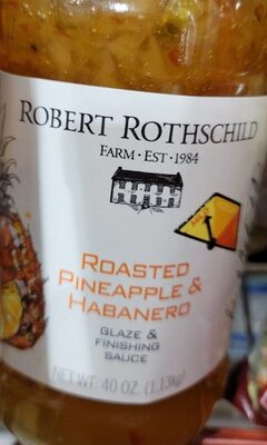 Mild Roasted Pineapple & Habanero Glaze & Finishing Sauce, Mild Roasted Pineapple & Habanero