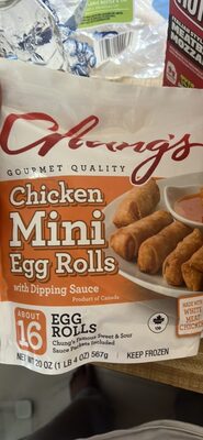 Chicken Mini Egg Rolls, Chicken