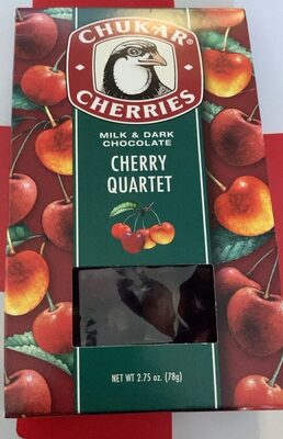 Milk & Dark Chocolate Cherry Quartet, Milk & Dark Chocolate