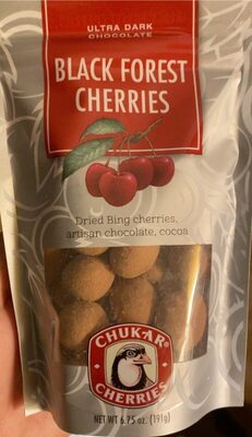 Black Forest Cherries Ultra Dark Chocolate, Black Forest Cherries
